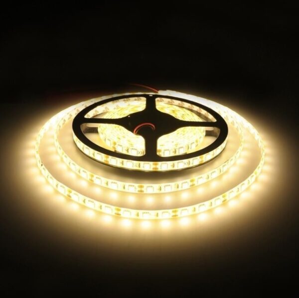 Soe valge 3000k 5050 12V 5m LED riba tubaseks kasutamiseks | Lumo.ee
